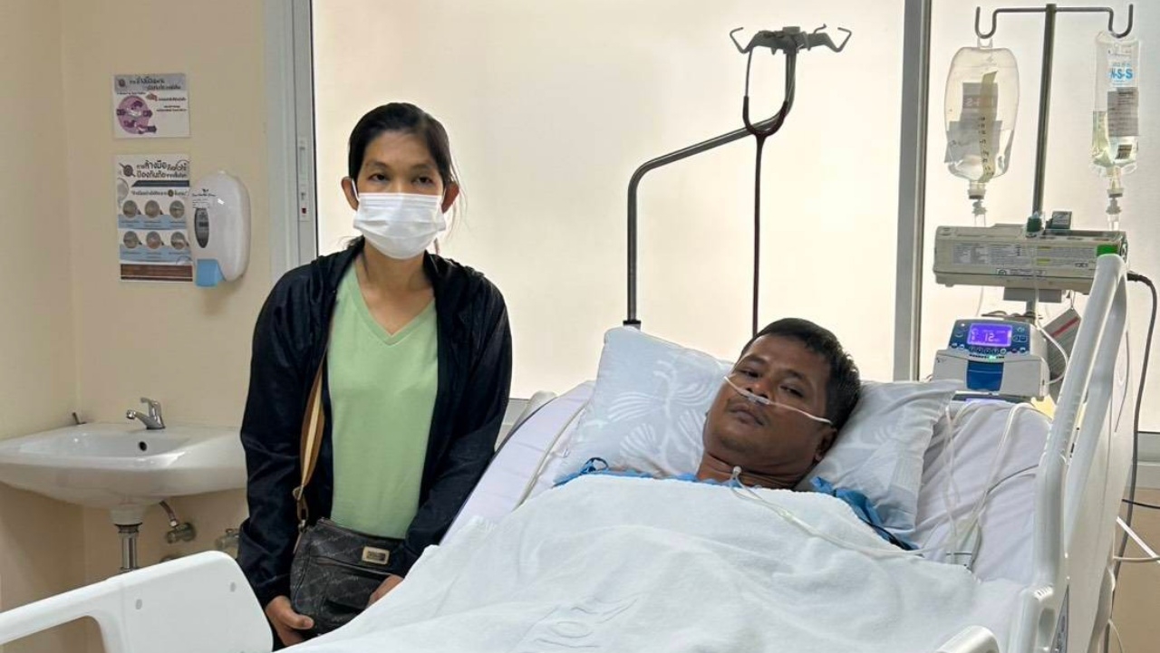 ดาบตำรวจช็อกคาไลฟ์ พบเลือดออกในสมอง อาการดีขึ้น แต่ยังสับสนบางครั้ง