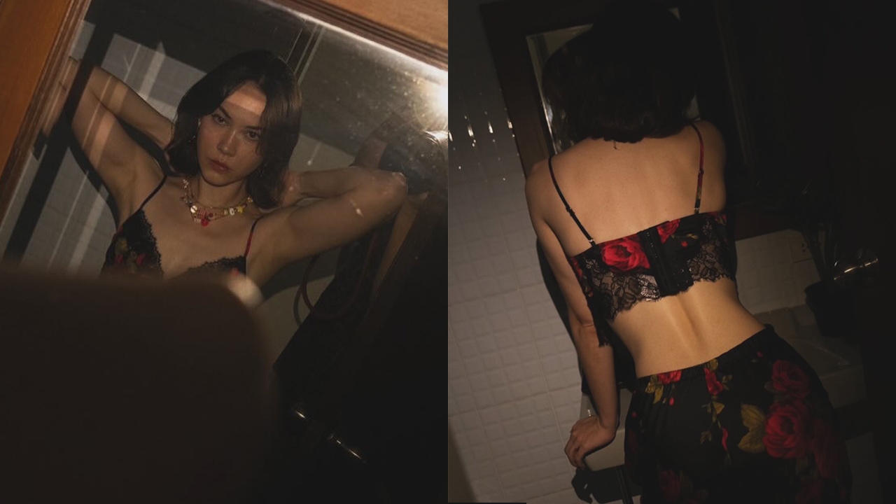 แซ่บตัวแม่ "แมท ภีรนีย์" โพสท่าสุดเซ็กซี่ในชุดอวดหุ่นเป๊ะ แสงสลัวได้ฟีล