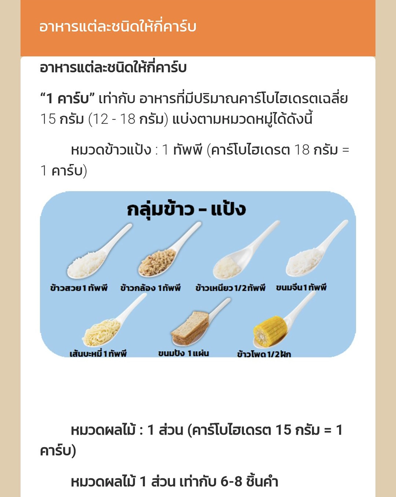 “นับคาร์บ.com” ตัวช่วยเพื่อสุขภาพที่ดี ลดเสี่ยง NCDs