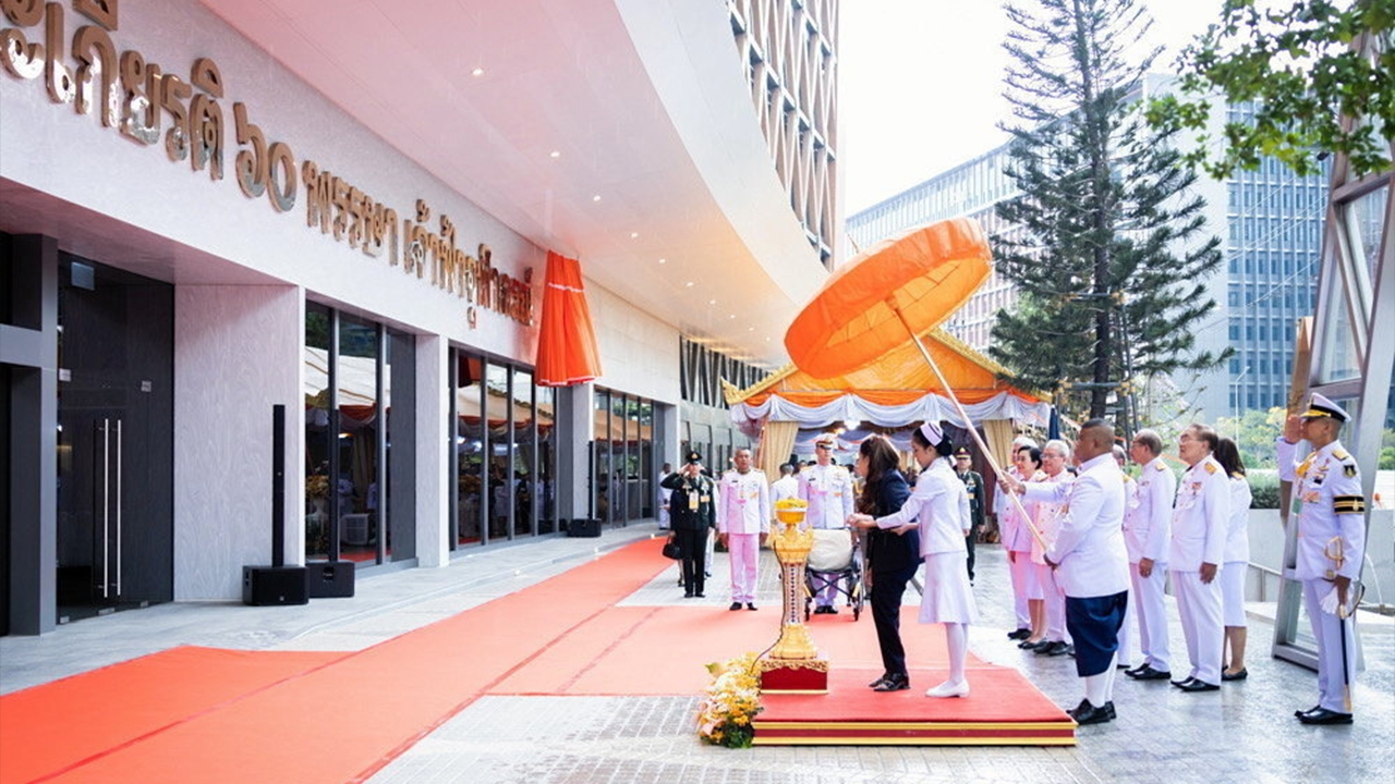 กรมพระศรีสวางควัฒน ทรงเปิดอาคารเฉลิมพระเกียรติฯ ศูนย์กลางวิจัยและการเรียนรู้ราชวิทยาลัยจุฬาภรณ์