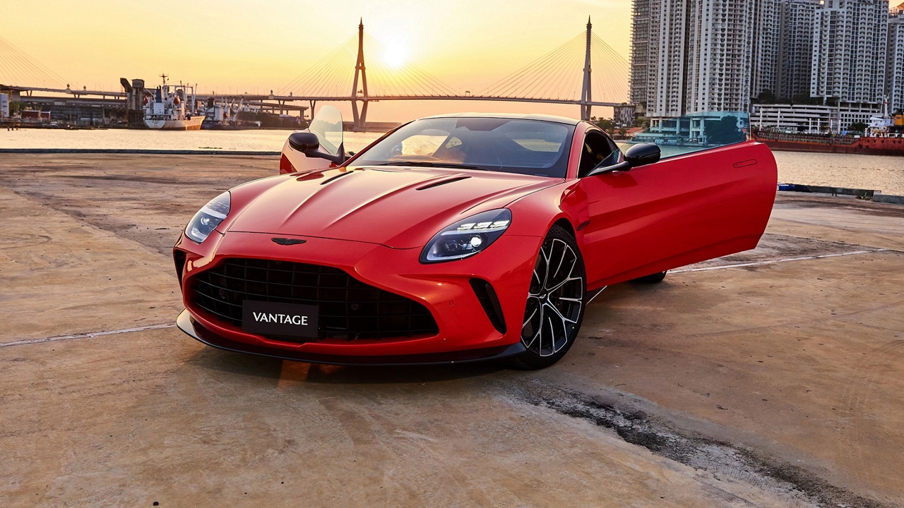 Aston Martin New Vantage ยนตรกรรมสปอร์ตคู่ใจสายขับ ค่าตัวเริ่ม 21.9 ล้าน