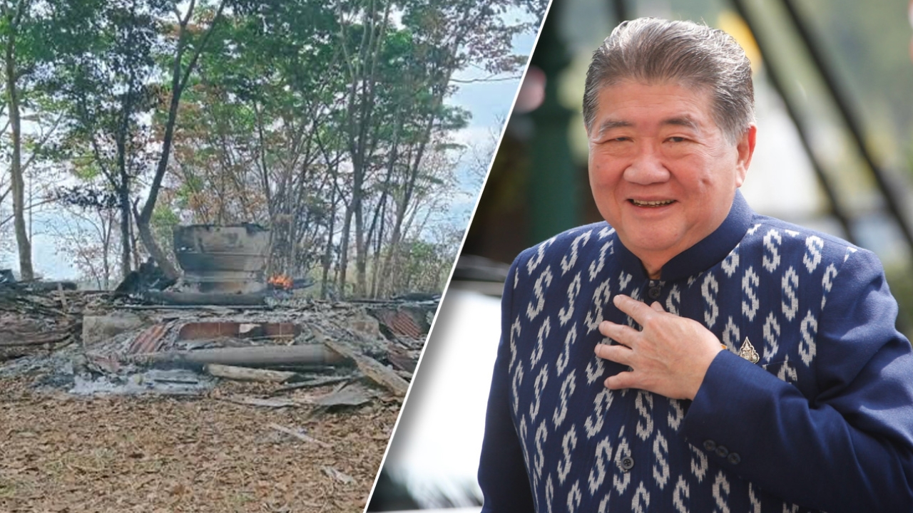 “ภูมิธรรม” สั่งเร่งสอบไฟไหม้ศาลาตรีมุข ยังไม่ฟันธงฝีมือทหารกัมพูชาเผา