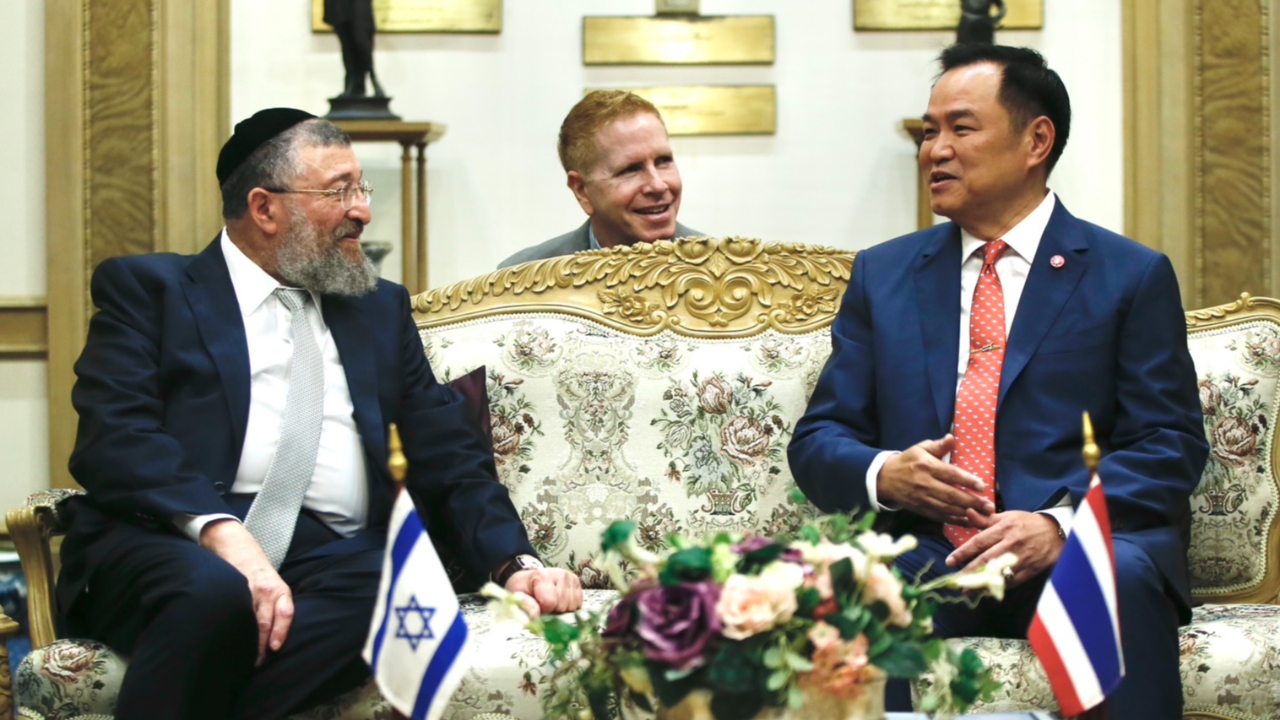 “อนุทิน” เผย อิสราเอลขอแรงงานไทยไปทำงาน 1.5 แสนคน รับปากดูแลความปลอดภัยดีที่สุด