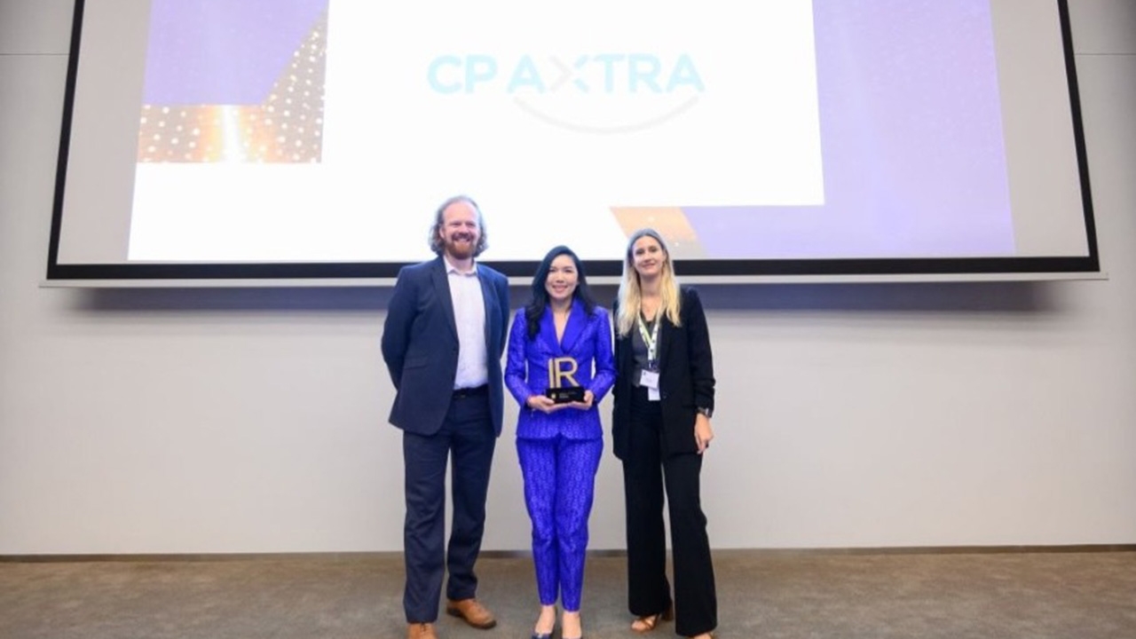 ซีพี แอ็กซ์ตร้า คว้ารางวัล "Best Investor Relations Website" จาก IR Magazine