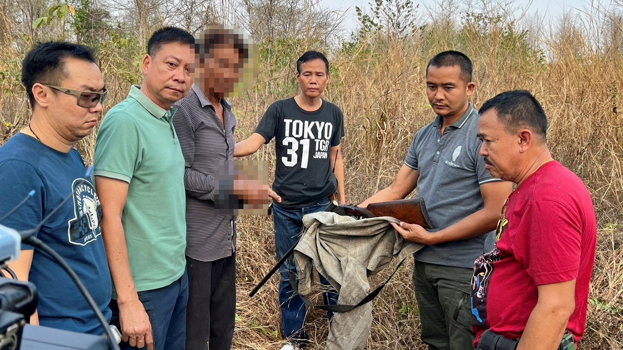 รวบเฒ่ามือยิงพ่อค้าข้าวแกง ปมซื้อขายที่ดิน เบี้ยวค่านายหน้า