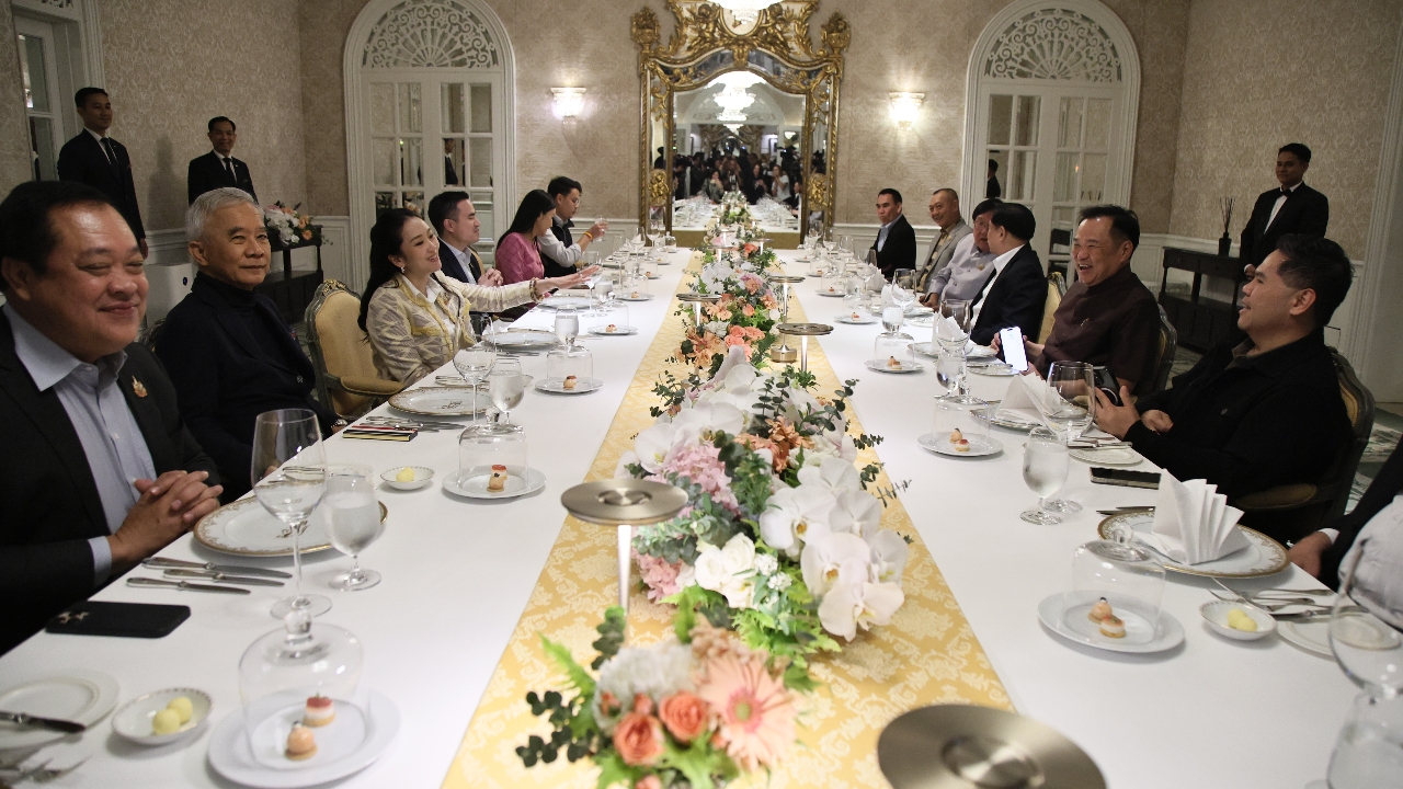 ชื่นมื่น ดินเนอร์หรูพรรคร่วมรัฐบาล เป็นแบบอเมริกันแชร์ จ่ายหัวละ 7,000 บาท