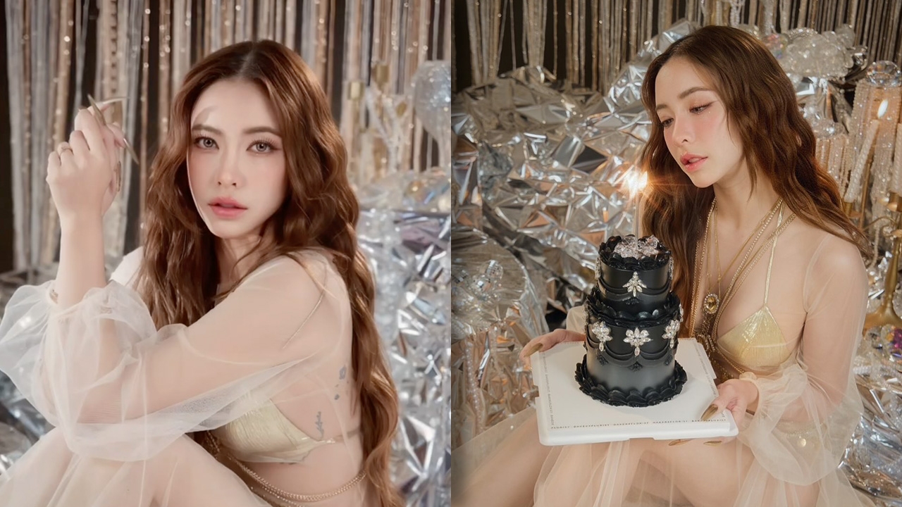 ลุคนี้มีตะลึง แป้ง อรจิรา ฉลองวันเกิดแบบตัวแม่ 40 ยังแจ๋ว เปรี้ยวเข็ดฟัน