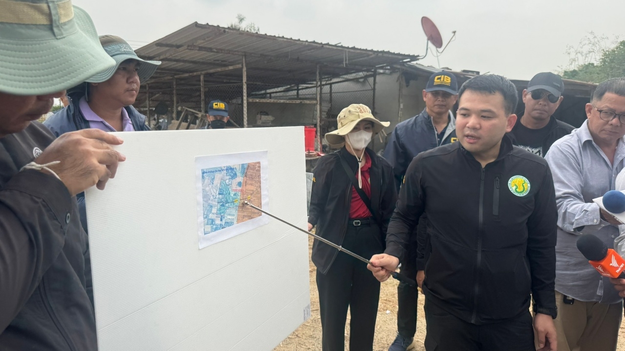 "ธนดล" ตรวจที่ดินสนามกอล์ฟ ครอบครัว "อนุทิน" โฉนดถูกต้อง แต่ต้องเช็กที่มา