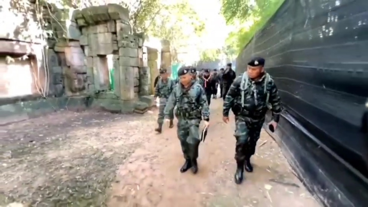 ร่อนหนังสือเตือนทหารกัมพูชา ฉบับ 2 ปมร้องเพลงชาติ บนปราสาทตาเมือนธม เขตไทย