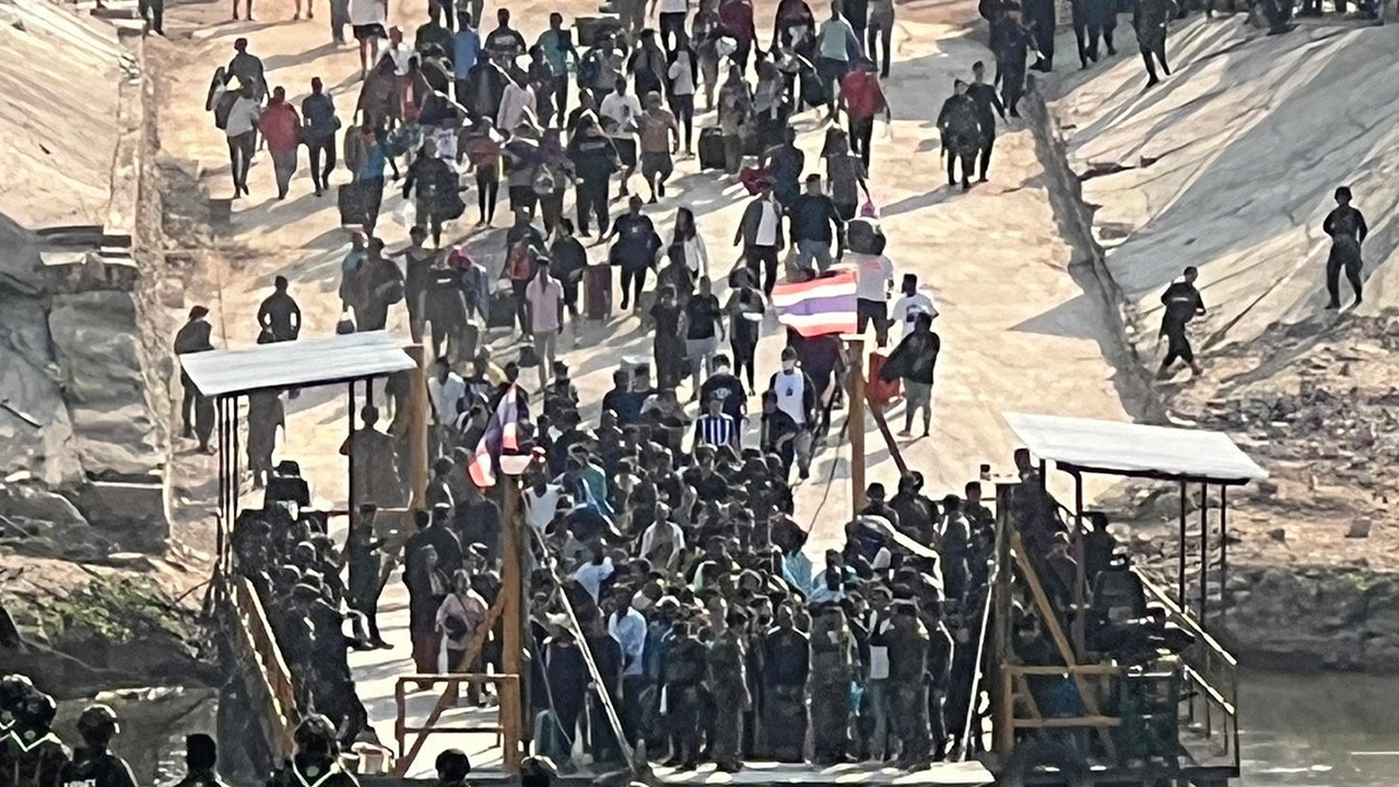 กดดันแก๊งคอลเซ็นเตอร์ แจ้งความลดฮวบ ไทยรับได้วันละ 500 คน ส่งเหยื่อผ่านทางเมียวดี