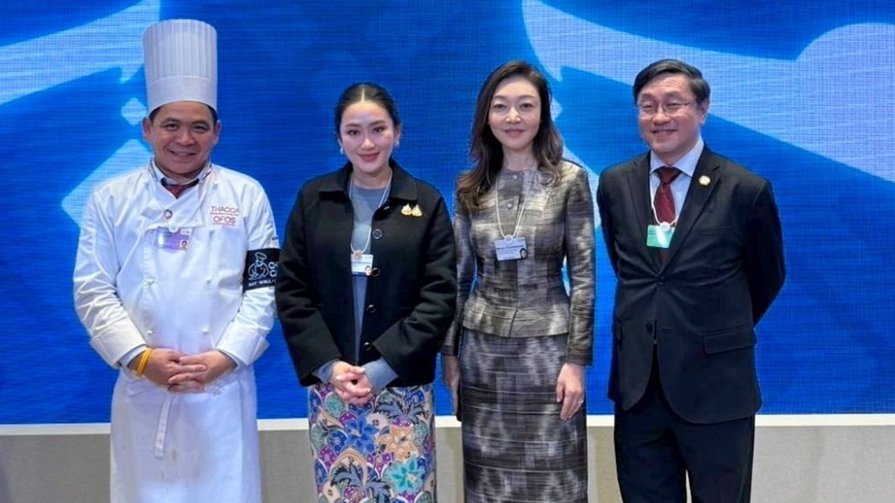 มูลนิธิเชฟแคร์สนำเสนออาหารไทยในเวที WEF 2025