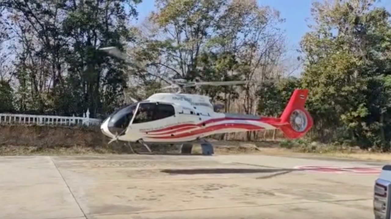 ตรวจพบจุดความร้อน บน "ดอยเต่า" นำ ฮ. บินดับไฟ