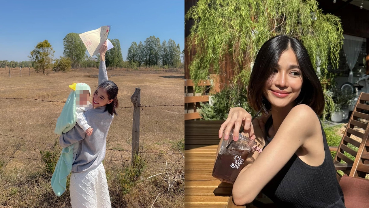 เริ่มต้นชีวิตใหม่ แบม ไพลิน เตรียมสร้างบ้านหลังเล็กๆ อยู่กับลูกสาว คนแห่ยินดี