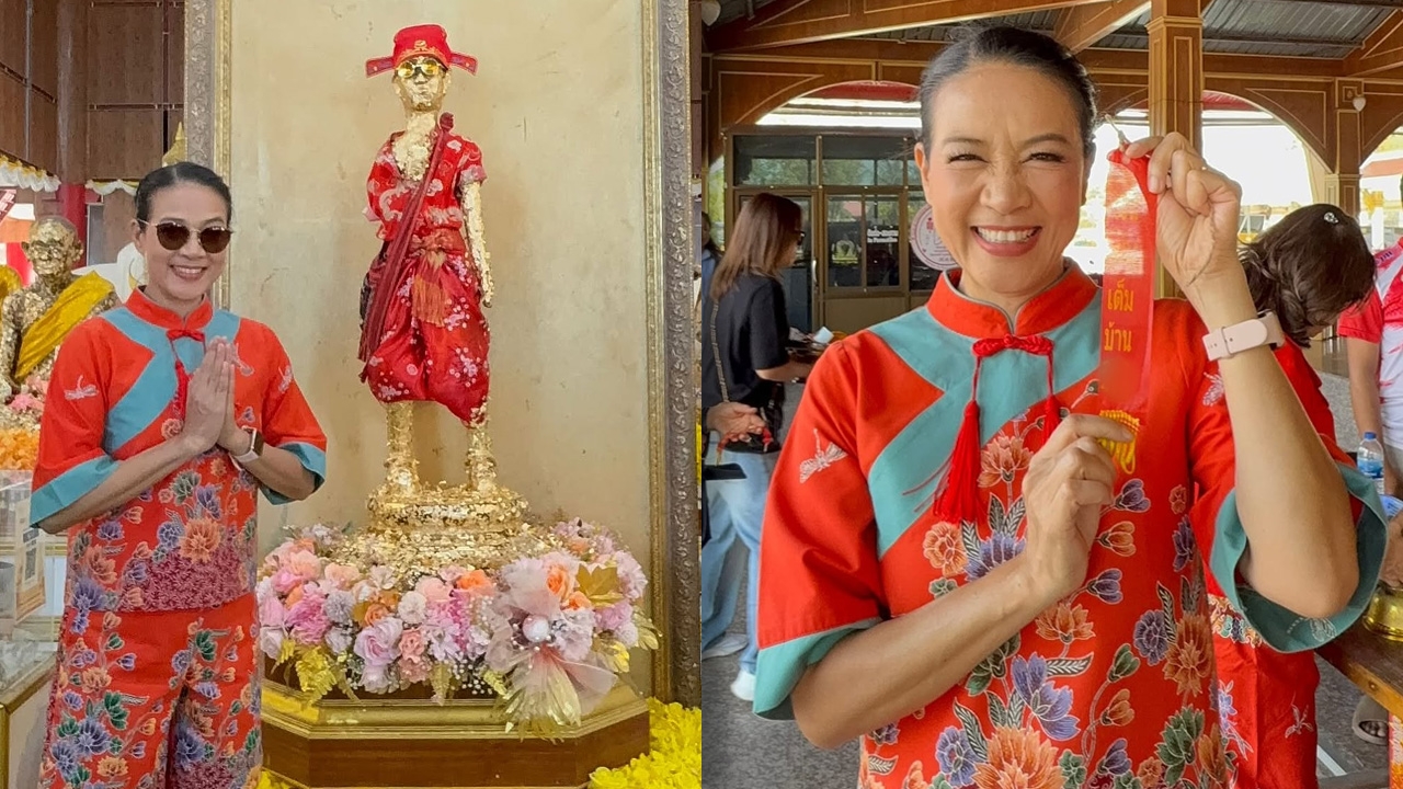 กบ ปภัสรา โชว์เลขจากหางประทัด หลังไปไหว้ไอ้ไข่ที่วัดเจดีย์