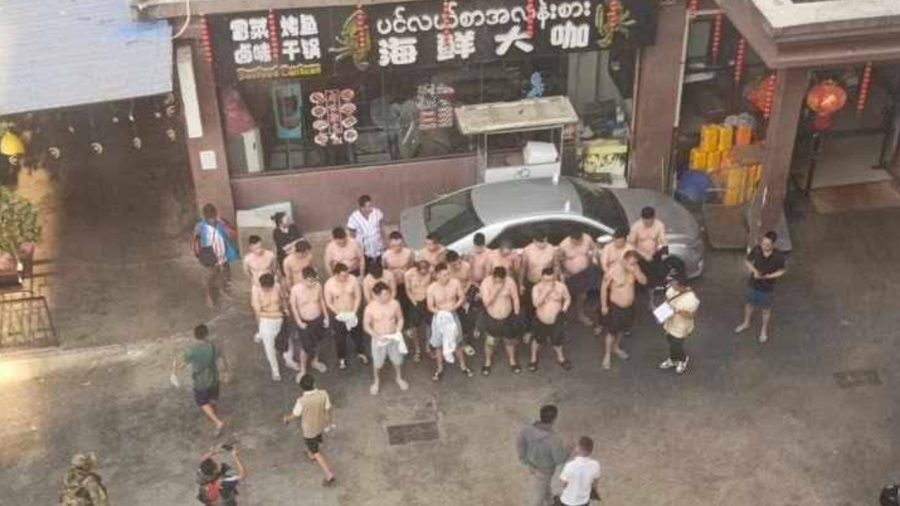 "หม่อง ชิตตู่" นำกำลังทลายฐานจีนเทา กวาดล้างแก๊งคอลฯ ส่งเหยื่อให้ไทย