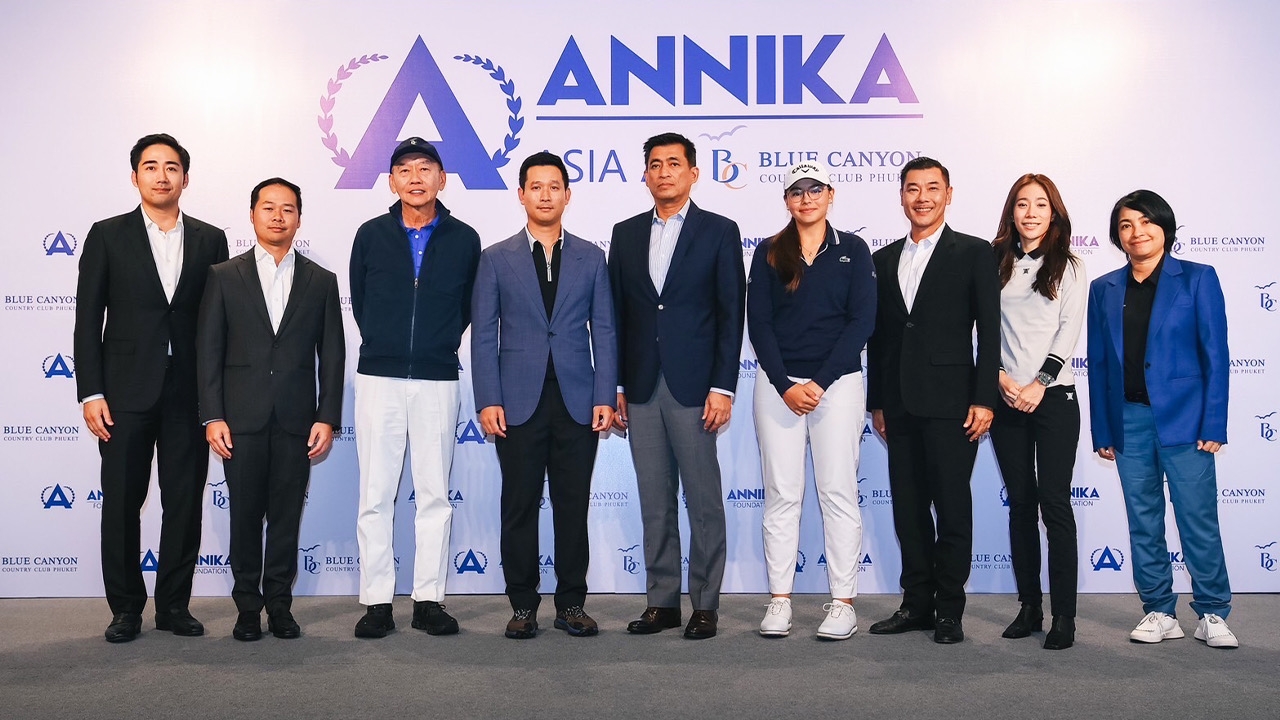 "บลูแคนยอนฯ" สานฝันนักกอล์ฟหญิง จับมือ "มูลนิธิแอนนิก้า" แข่งเยาวชนนานาชาติ