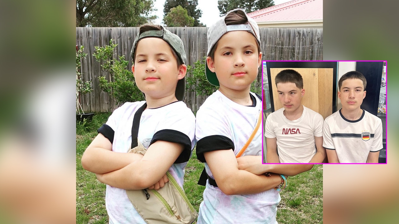 อุ๊ย หล่อมาก ฝาแฝด ไก่-ไข่ "เฮเดน-โจชัว" หลานชาย เติ้ล ตะวัน โตเป็นหนุ่มแล้ว  