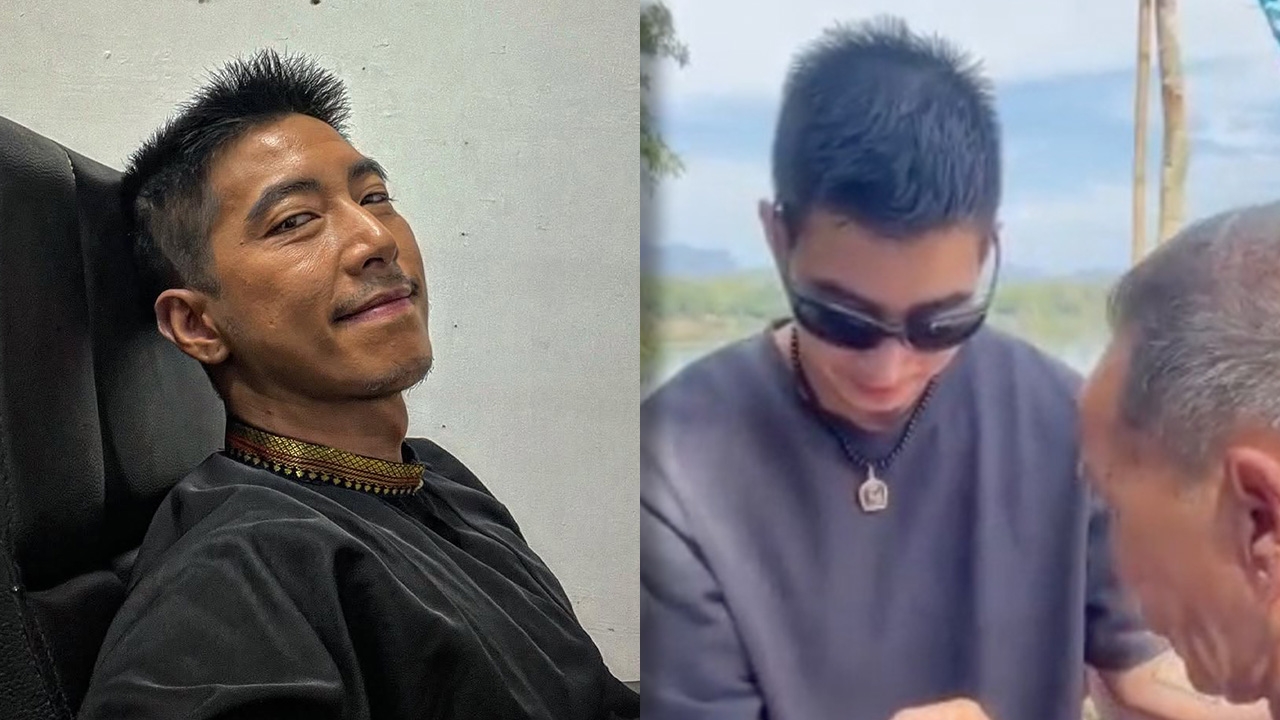 โตโน่ ขอโทษชาวบ้านมีข่าวไม่ดี หลังไปไหว้รอยพระพุทธบาทกลางแม่น้ำโขง (คลิป)