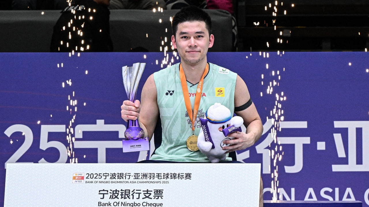 "วิว กุลวุฒิ" ขึ้นมือ 2 สรุปอันดับโลกแบดมินตันล่าสุด หลังผงาดแชมป์เอเชีย ชายเดี่ยว