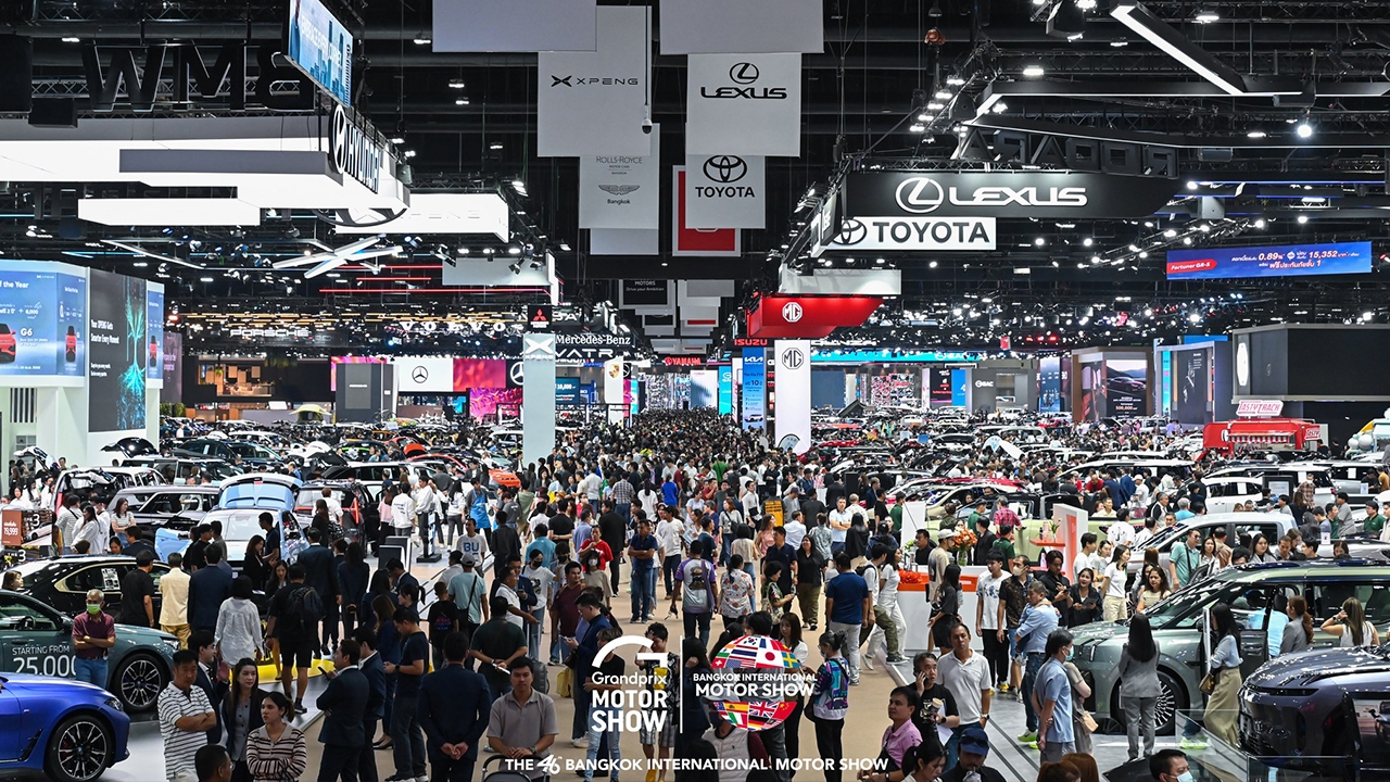 มอเตอร์โชว์ครั้งที่ 46 สุดปัง! ยอดจองรถ 79,941 คัน คนแห่ชมทะลุ 1.6 ล้านคน