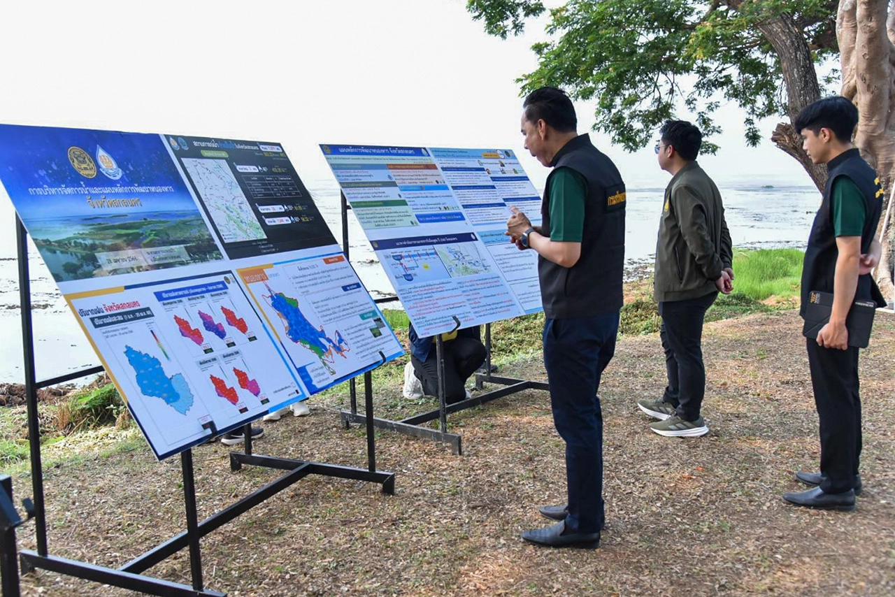นายกรัฐมนตรีลงพื้นที่ติดตามแผนพัฒนาบึงหนองหาร เดินหน้าฟื้นฟูแหล่งน้ำเสริมความมั่นคงด้านน้ำ