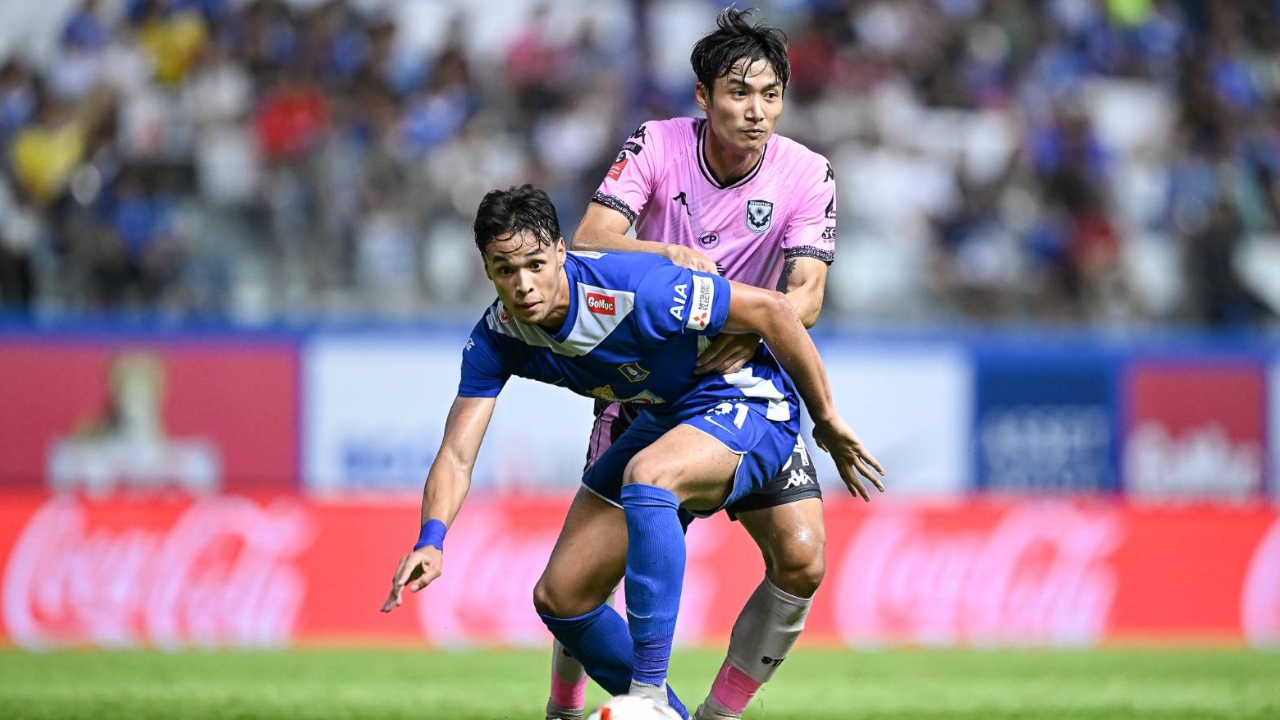 ยิงกันกระจาย "บีจี" แผ่วปลาย "สุโขทัย" ไล่เจ๊าสุดมัน ส่งท้ายไทยลีก 1 ฤดูกาล 2024-25