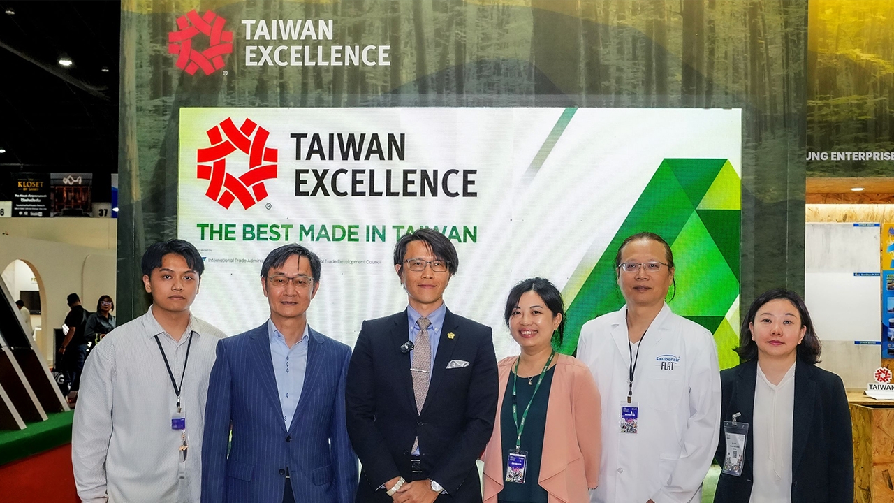 Taiwan Excellence โชว์นวัตกรรมสถาปัตย์ยั่งยืนในงาน ARCHITECT EXPO 2025
