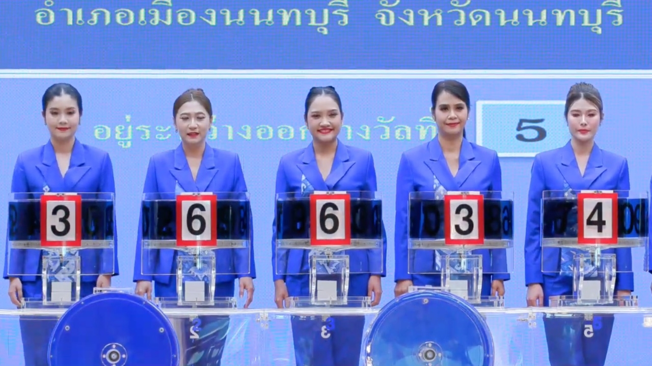 ชมถ่ายทอดสด ผลการออกสลากกินแบ่งรัฐบาล 2 พฤษภาคม 2568