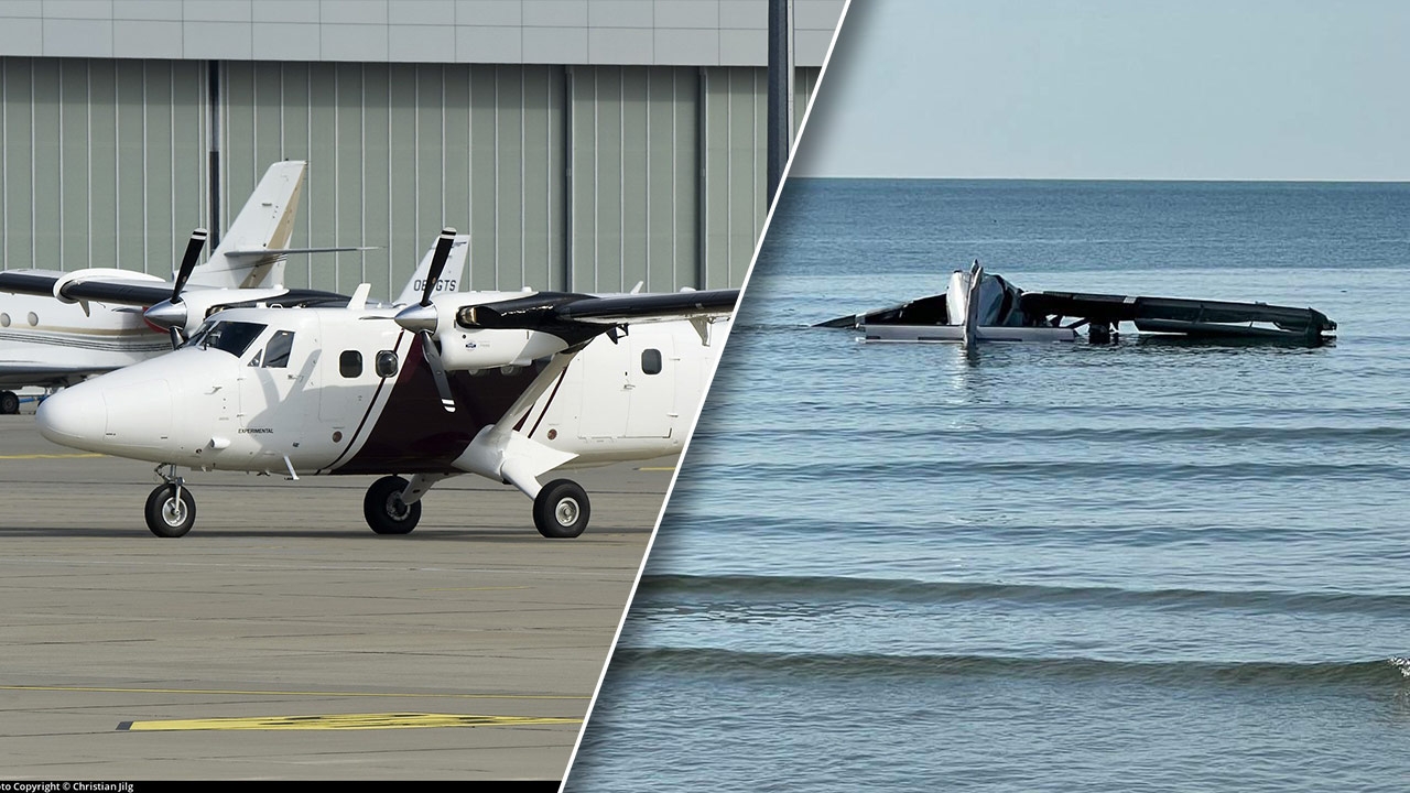 เปิดข้อมูล “เครื่องบินตำรวจ” DHC 6-400 ดิ่งตกทะเลชะอำ ดับ 6 ศพ 