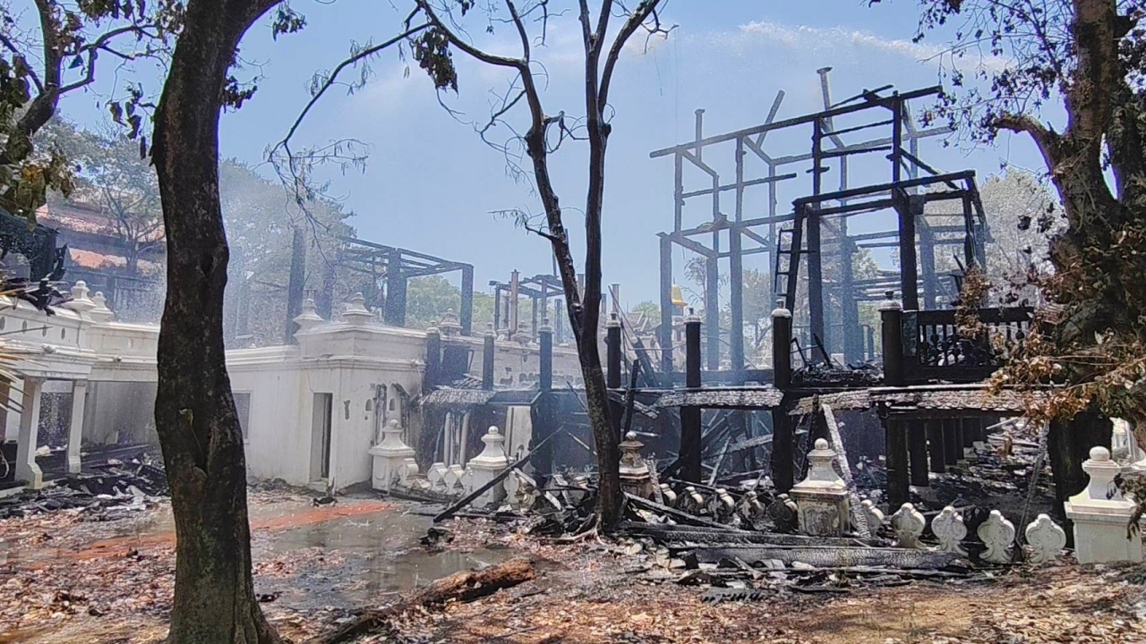 เปิดภาพความเสียหาย "ไฟไหม้โรงแรมดาราเทวี" ยังไม่สามารถสรุปสาเหตุได้