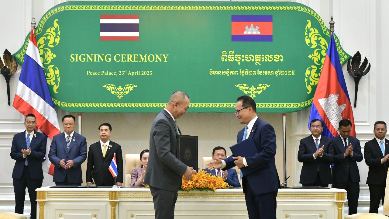 รมว.ทส. ทำ MOU กับกัมพูชา ร่วมมือลดผลกระทบจากมลพิษข้ามแดน