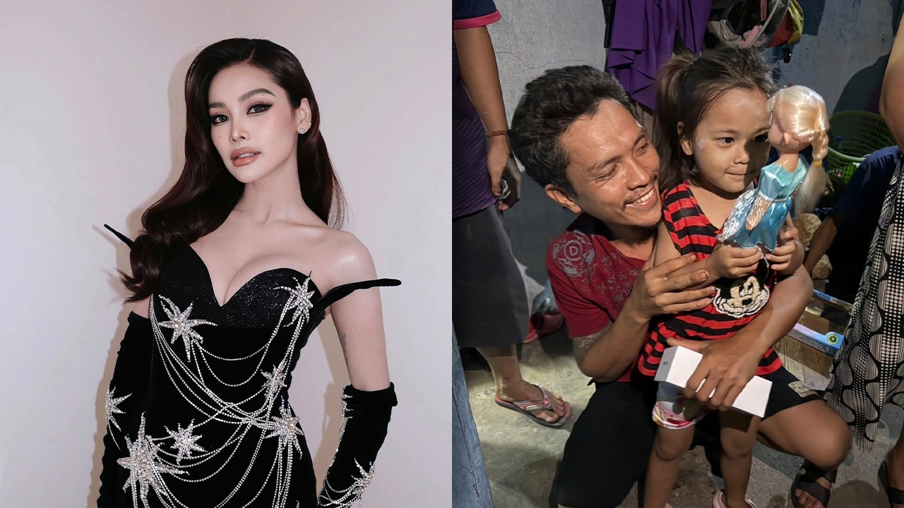 สวยน้ำใจงาม! อิงฟ้า วราหะ ส่งของให้คุณพ่อที่ขอยาลดไข้ให้ลูกสาว (คลิป)