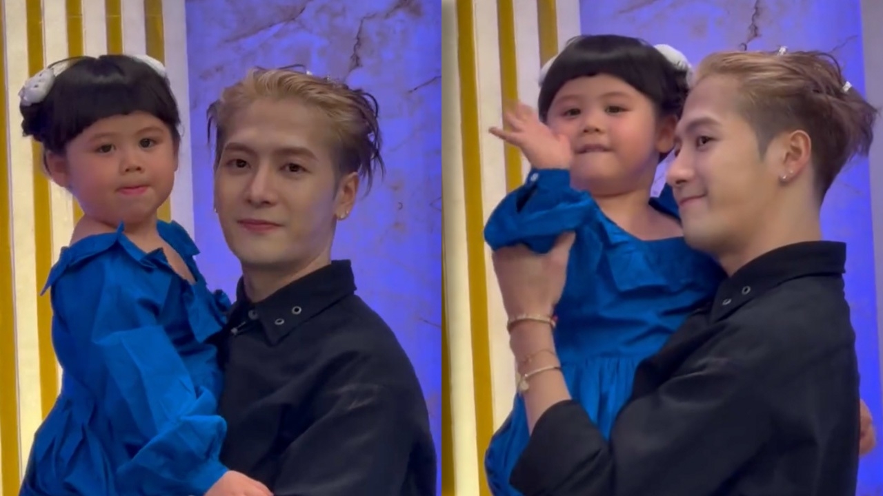 โมเมนต์น่ารัก แจ็คสัน หวัง อุ้ม น้องเกล แฟนๆ แซวสุดในรุ่น ชนะ 10 ทิศ (คลิป)