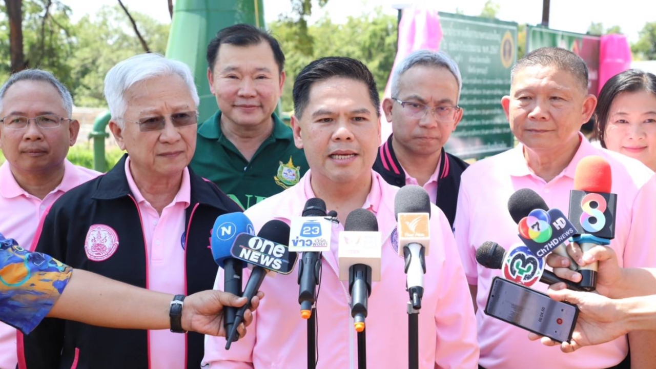 "วราวุธ" ชู "กระเสียวโมเดล" แก้ปัญหาขาดแคลนน้ำ หวังเพิ่มรายได้เกษตรกร