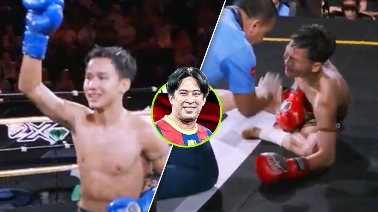 “โปรโมเตอร์ดัง” ไม่เห็นด้วย “มวยไทย” เปลี่ยนผลตัดสิน หลังนักมวยอีกฝ่ายลงจากเวทีแล้ว (คลิป)