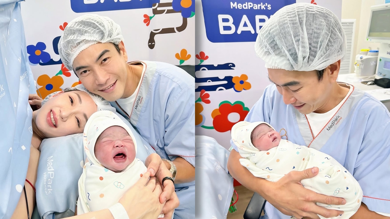 มาวิน แฮปปี้ ตู่ ปิยวดี คลอดลูกสาว ตั้งชื่อ น้องเหมียวหมี่ เพื่อนดารายินดีแน่น