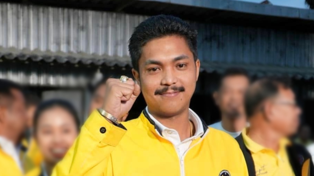 ประวัติ "สจ.กอล์ฟ" สิรดนัย ลูกชาย "โกถึก" สส.สงขลา หลังสั่งลูกน้องรุมตื้บตำรวจ