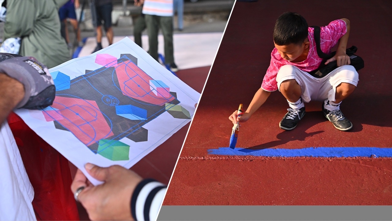 'ALEX FACE' 'MXRNIES' และทีม ‘DREAMGRAFF' เปิดเวิร์คชอปลงสีลานกีฬา Dream Stadium 