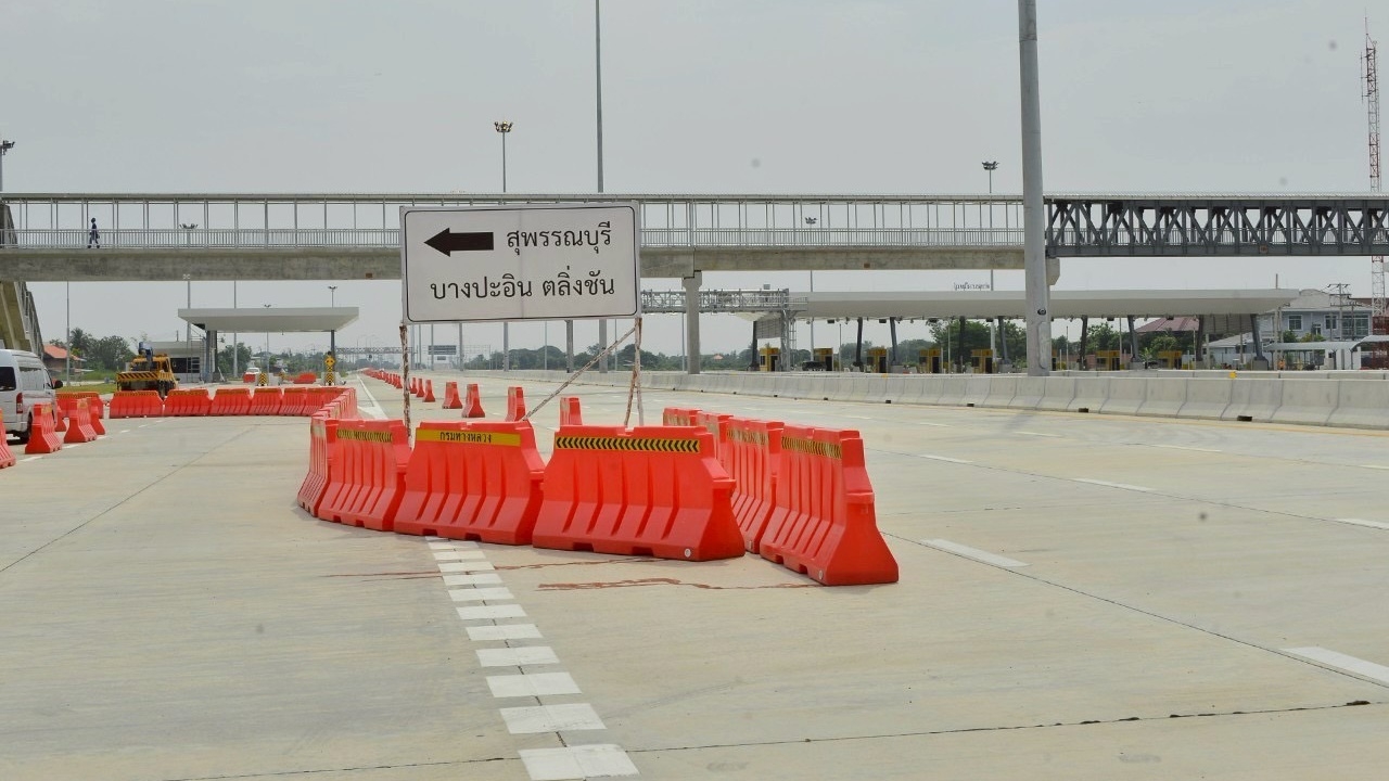 มอเตอร์เวย์ M81 "บางใหญ่-กาญจนบุรี" เริ่มเปิดให้วิ่งฟรีทุกวันศุกร์-วันจันทร์