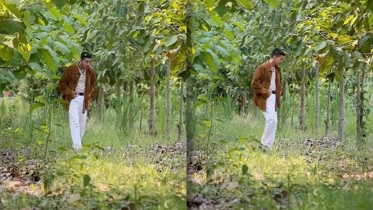 โตโน่ ภาคิน เผยกิจกรรมในวันว่าง เดินสำรวจป่าที่ปลูกไว้ ชาวเน็ตแห่คอมเมนต์