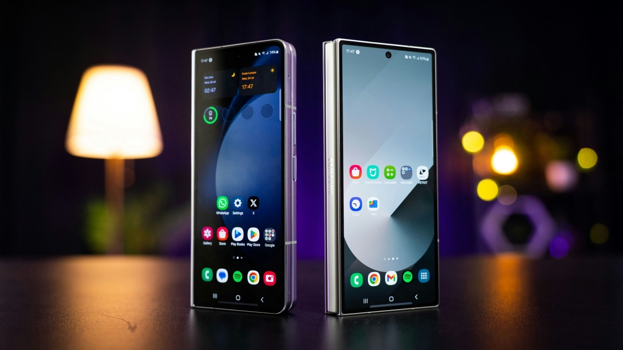 Samsung ส่งสัญญาณเตรียมส่ง Galaxy G Fold มือถือพับสามทบ