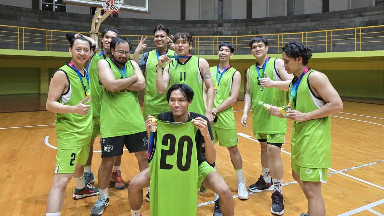 สมาคมนักข่าวฯ คว้าอันดับ 2 บาสเกตบอลชิงถ้วยนายกสภาทนายความ ครั้งที่ 1