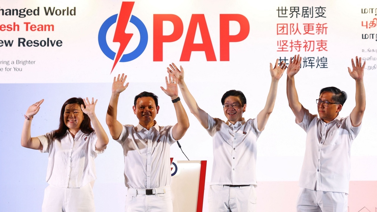 พรรครัฐบาลสิงคโปร์ชนะเลือกตั้งถล่มทลาย
