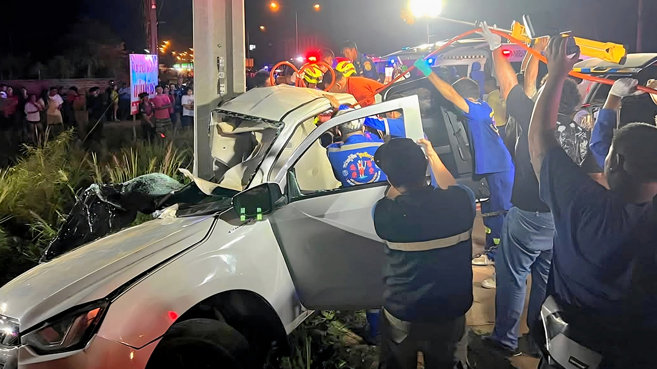 วันเกิดมรณะ แหกโค้งดับ 3 แทบ "ยกครัว" 2 ลูกน้อยเจ็บ