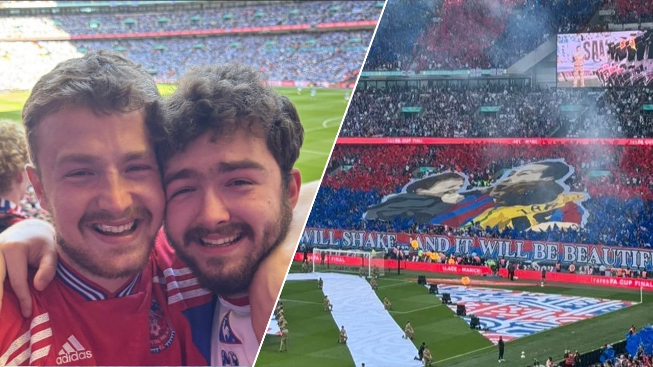 เปิดที่มา “ติโฟแห่งความทรงจำ” แฟนบอลพาเลซ รำลึกถึงผู้เป็นพ่อ ก่อนทีมคว้าแชมป์เอฟเอ คัพ