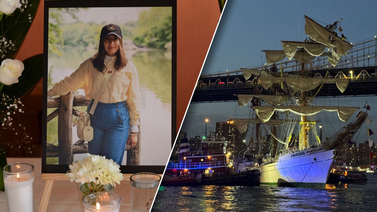 ประมวลเหตุเรือกองทัพเม็กซิโกชนสะพานบรูคลิน พราก 2 ชีวิตไม่มีวันกลับ