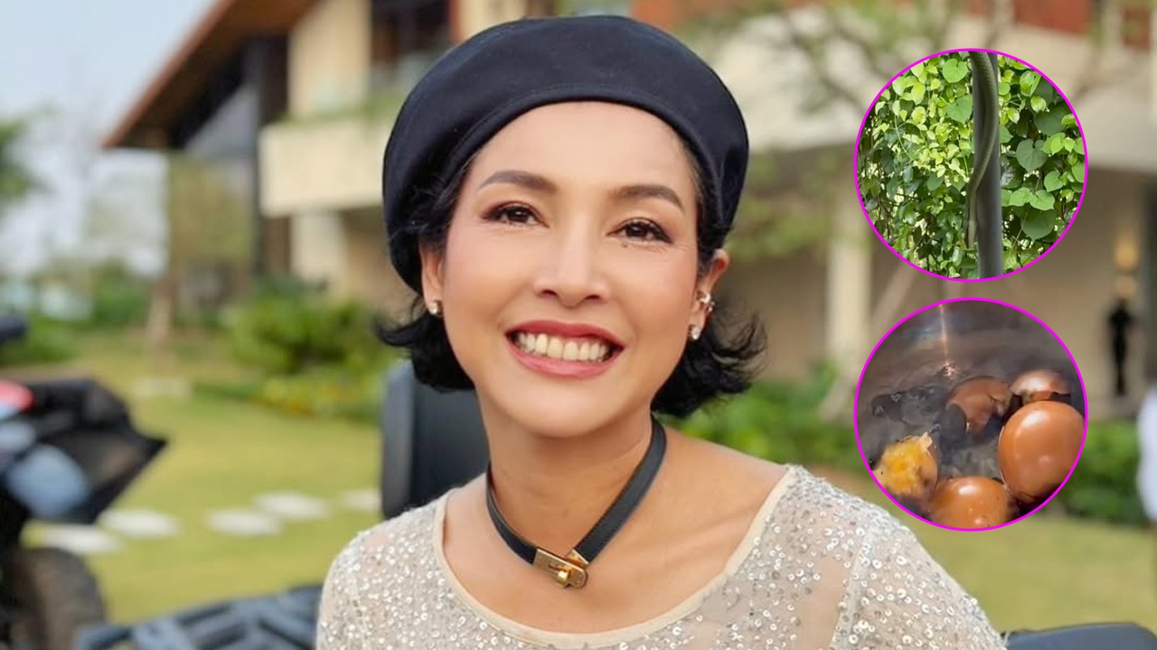 หน่อย บุษกร ต้มไข่จนไหม้ สุดช็อก จะเปิดประตูระบายควันดันเจอเรื่องช็อกกว่า