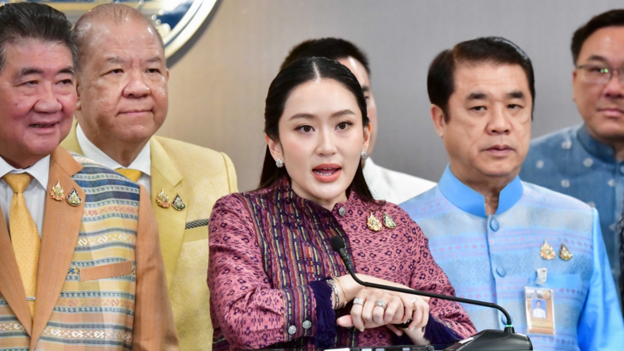 นายกฯ แจงเหตุต้องชะลอแจกเงินหมื่นเพราะมาตรการภาษี "ทรัมป์"