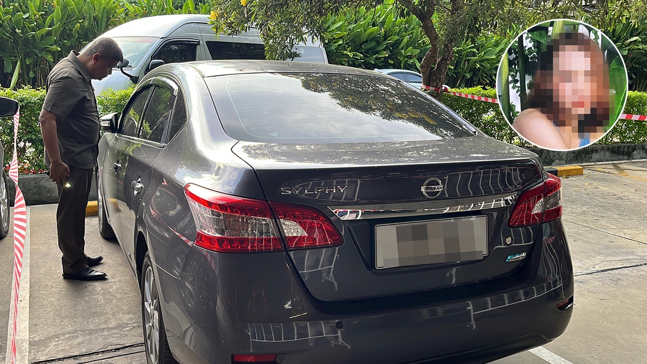 ล่าคนร้าย ฆ่ารัดคอพยาบาลสาว ขโมยรถจอดทิ้งในห้าง เพื่อนเชื่อเป็นคนใกล้ตัว