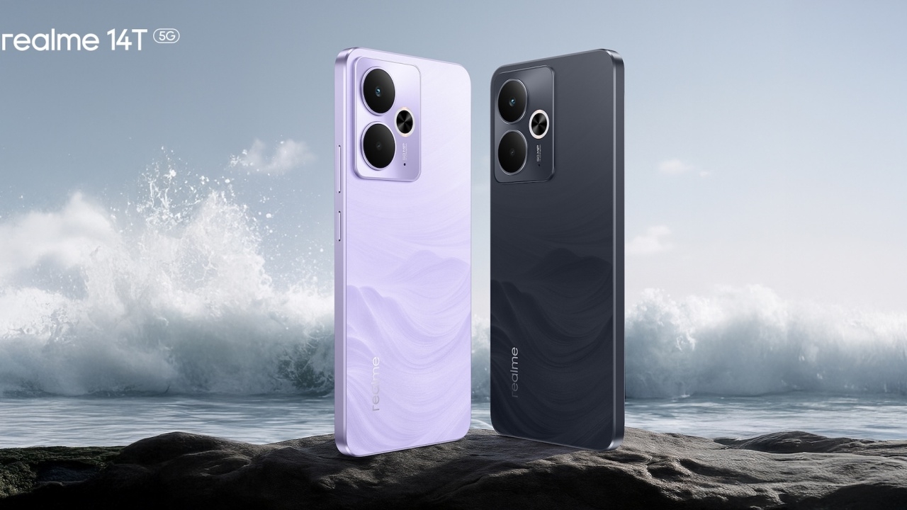 เปิดตัว realme 14T 5G แบตเตอรี่อึด 6,000mAh ชิปเซต Dimensity 6300 5G